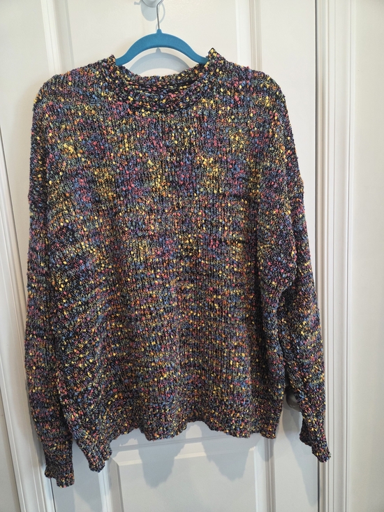 SHEIN Sweaters - NWOT Multicolor Speckled Knit Crewneck Sweater